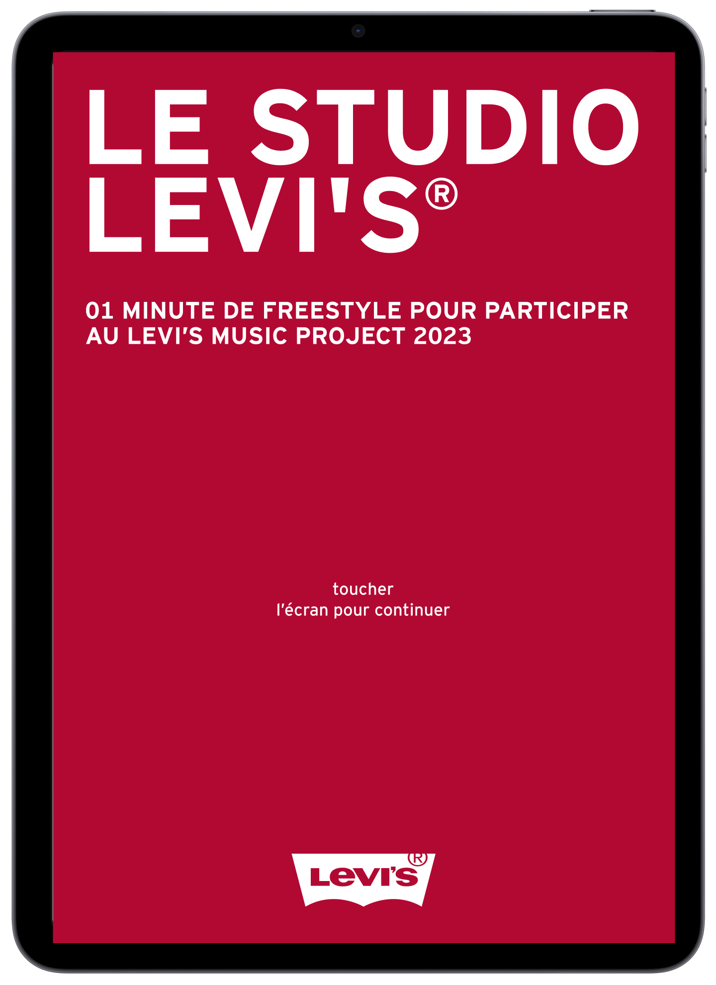 Levi's + Bon Esprit - iPad view